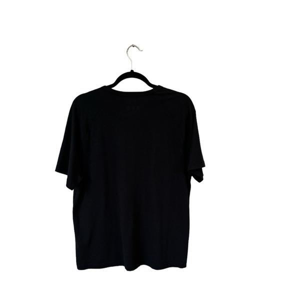 Banana Republic Quick Dry Short Sleeve Mesh Tee Black Men's Size L - Picture 2 of 7